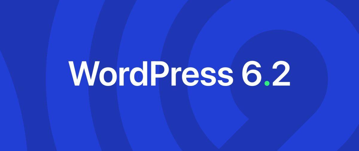 Das blaue Logo für WordPress 6.2